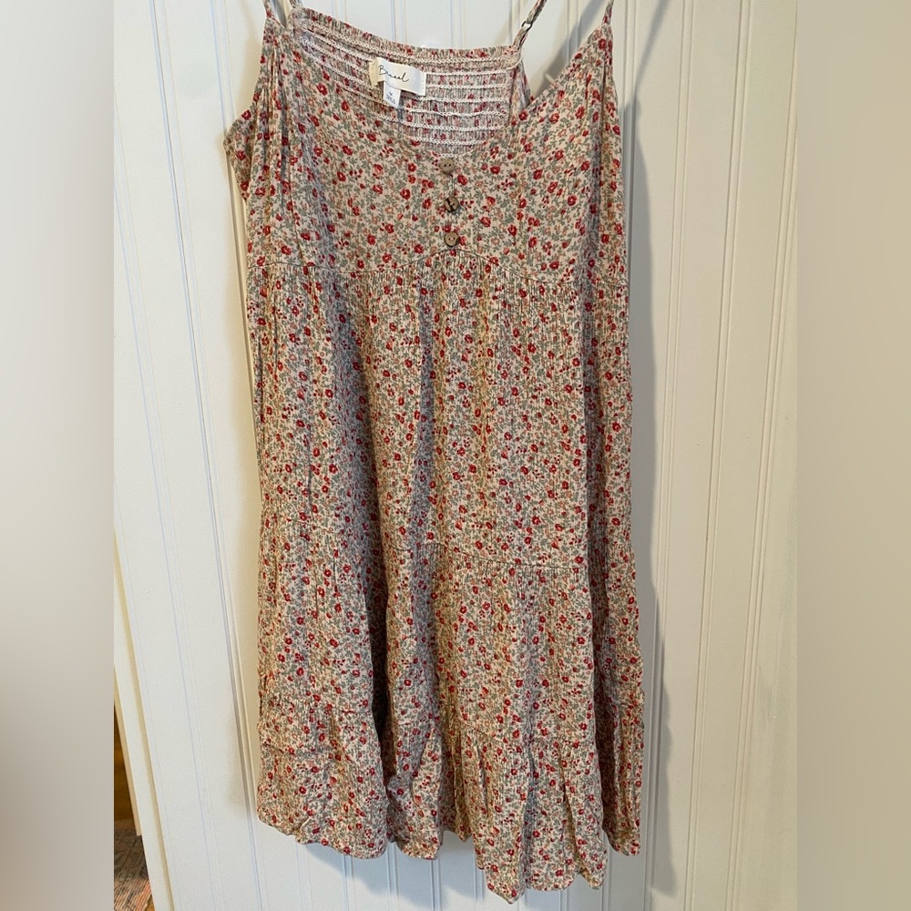 Mini floral dress